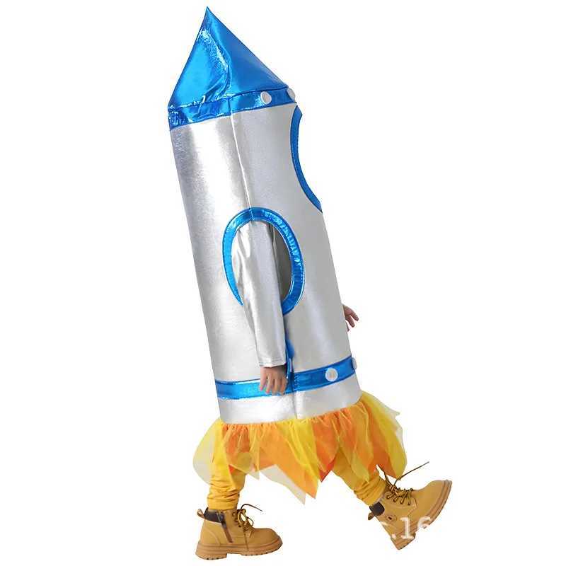 Order Unisex Kids Children Boys Girls Rocket Rocketship Costume Spaceship Space Shuttle Cosplay Sponge Suit W250117