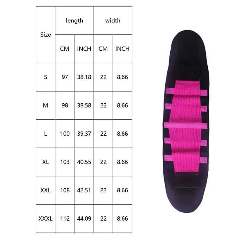 Trainer Waist Shapewear Womens Corset Belts Sweat Tummy Control Slimming Girdle Workout Waist Trainer Gym Body Shaper Corset W250120