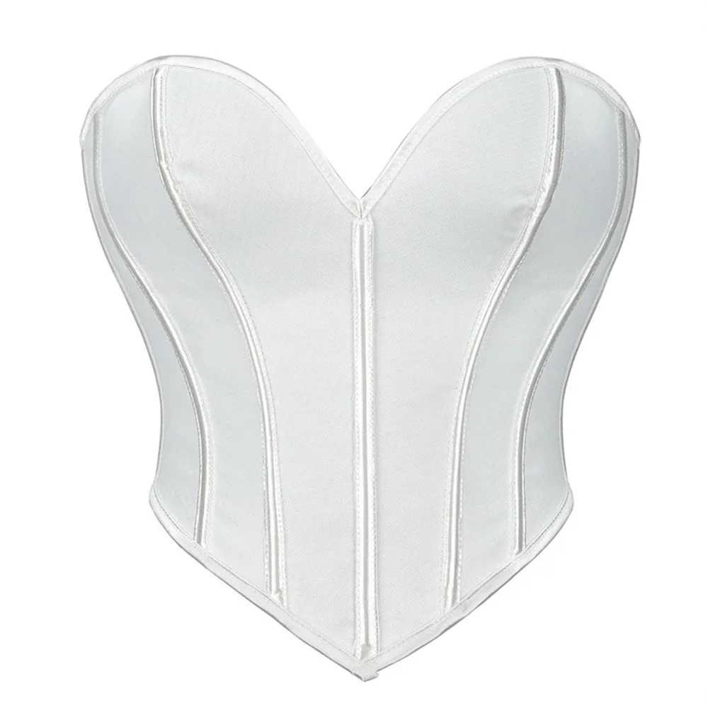 White sexy womens tight corset crop top Hort torso body shape sleeveless vest black pink W250120