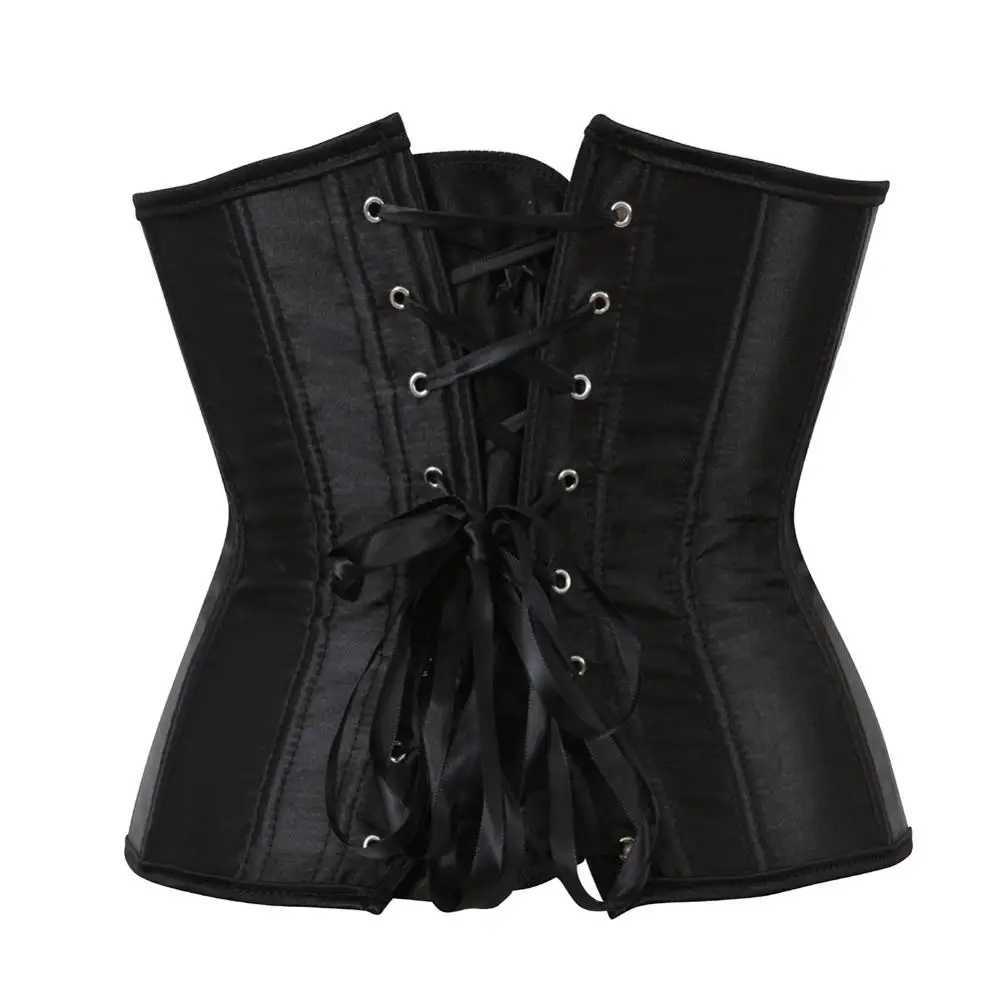 SEXY Gothic Underbust Corset and Waist cincher Bustiers Top Workout Shape Body Belt Plus size Lingerie S-6XL W250120