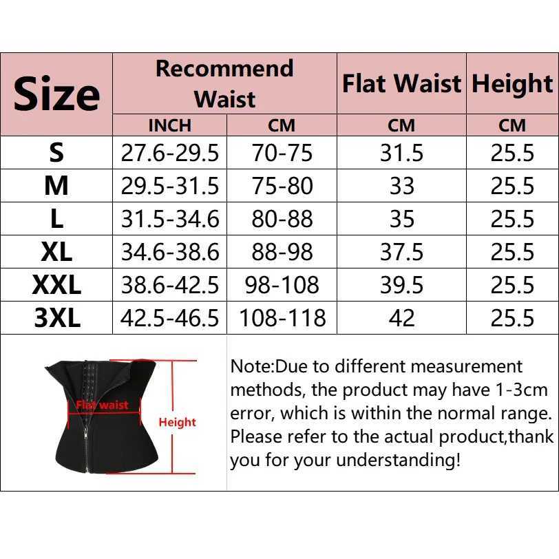 Womens Waist Trainer Body Shaper Gym Fat Burning Sauna Sweat Belts Weight Loss Corset Shapewear Flat Belly Slimming Tummy Sheath W250120