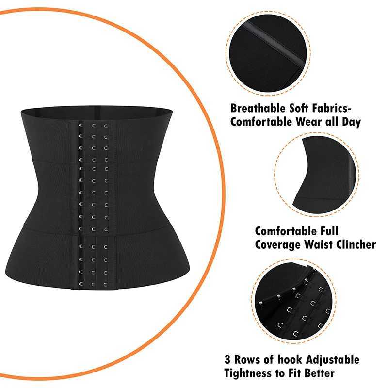 Women Lower Belly Fat Body Shapewear Women Tummy Slimming Sheath Breathable Cincher Body Shaper Corset Waist Trainer Belt W250120