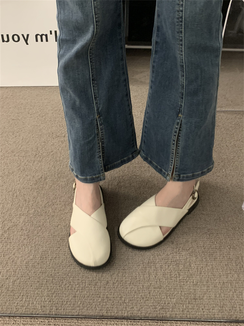 free shipping designer sandals 2025 Summer New Fashionable Women's Shoes Baotou slippers Versatile