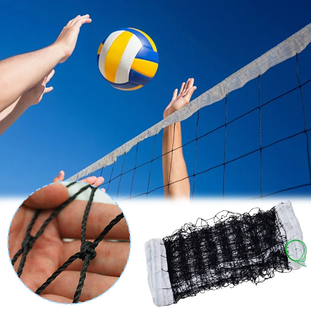 950cm Beach Volleyball Net Heavy Duty Professional Standard Outdoor Tennis Mesh for Backyard Schoolyard 250107