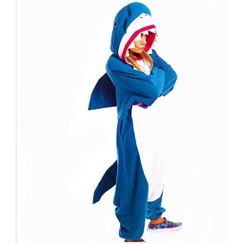 New adult childrens shark costume Halloween party adult shark cos costume kindergarten school activity stage performance W250117