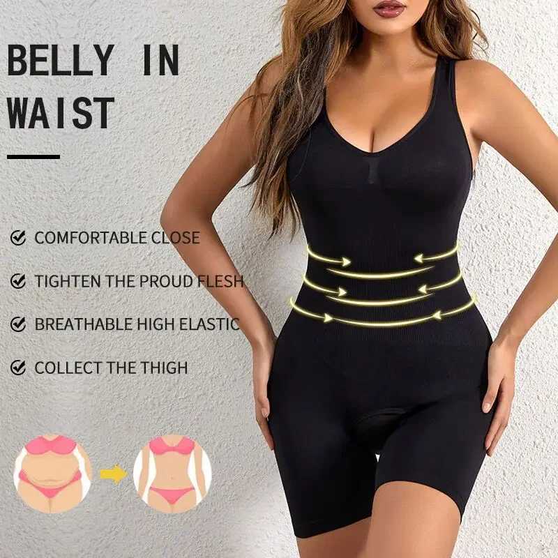 Women Body Shaper Belly Corset Bodysuit Seamless Slimming Abdomen Pants Womens Binders and Shapers W250120