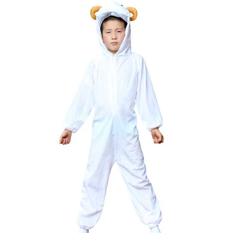 Children Animal Costumes Onesies Jumpsuits Giraffe Sheep Cattle Crocodile Elephant Party Animals Christmas Kids Cosplay Suits W250117