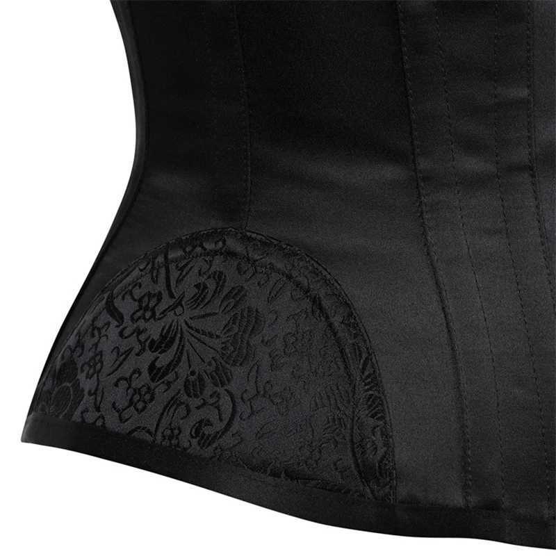 Gothic corset and Bastian steampunk corset top short torso corset hourglass curve design with slimming waist trainer W250120