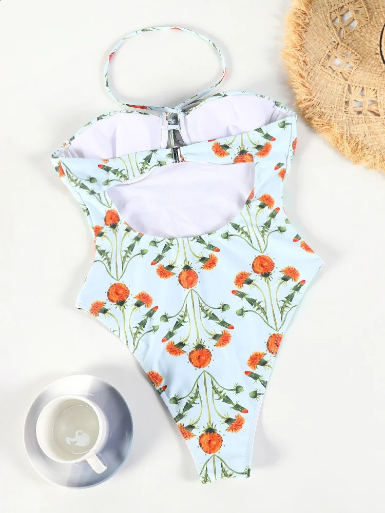 Miyouj Printed Bikini Set Sexy Swimwear String Bikinis Push Up Swimsuit Womens Bathisuits Two Piece Suit Bandage Swimsuits 250109
