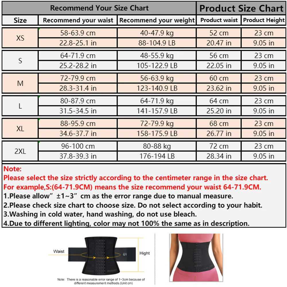 Waist Trainer Body Shaper Tummy Control Slimming Sheath Flat Belly Reductive Shapewear Women Corset Belts W250616