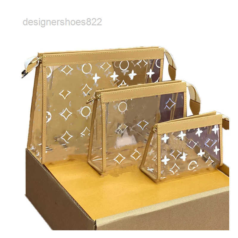 Cosmetic Bags Cosmetic Cases Women Clear Luxurys Designers Bags Totes Handbag Wallets Messenger Purse Card Holder pouch Travel outdoors Messenger Bag 25cm