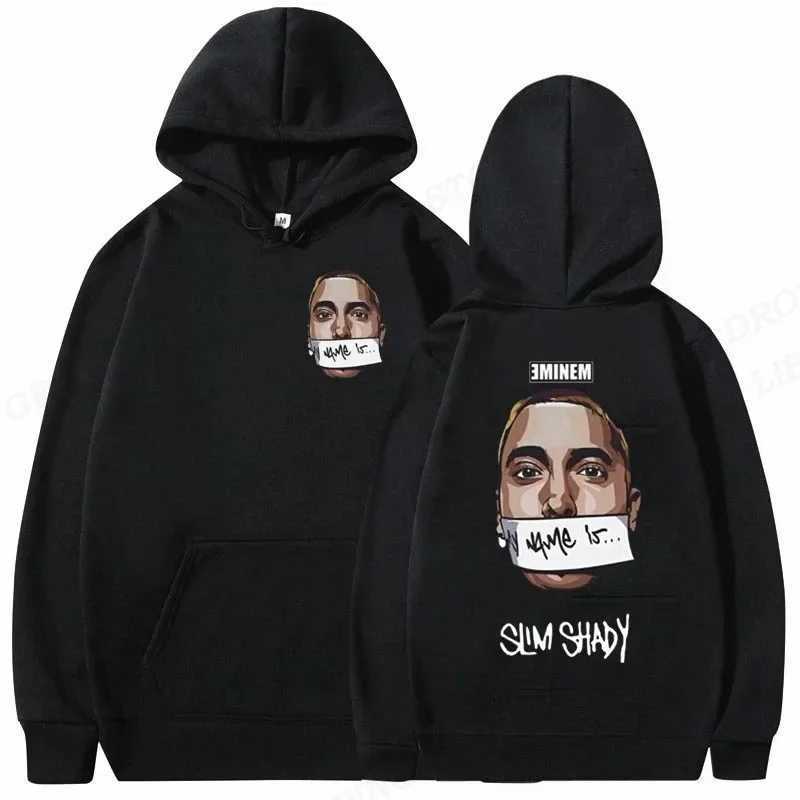 Mens Fashion Hoodie Japanese Y2k Sweatshirt Warm Wool Hoodie Mens Clothing Slim Sunshade Jacket Rapper Am Hoodie W250117
