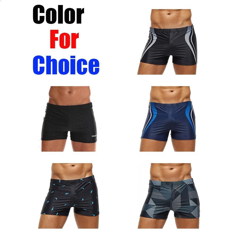 Swimming Trunks Escatch Male Waterproof QuickDrying Shorts Swimwear Mens Sharkskin Low Waist Beach Swimsuit 250121