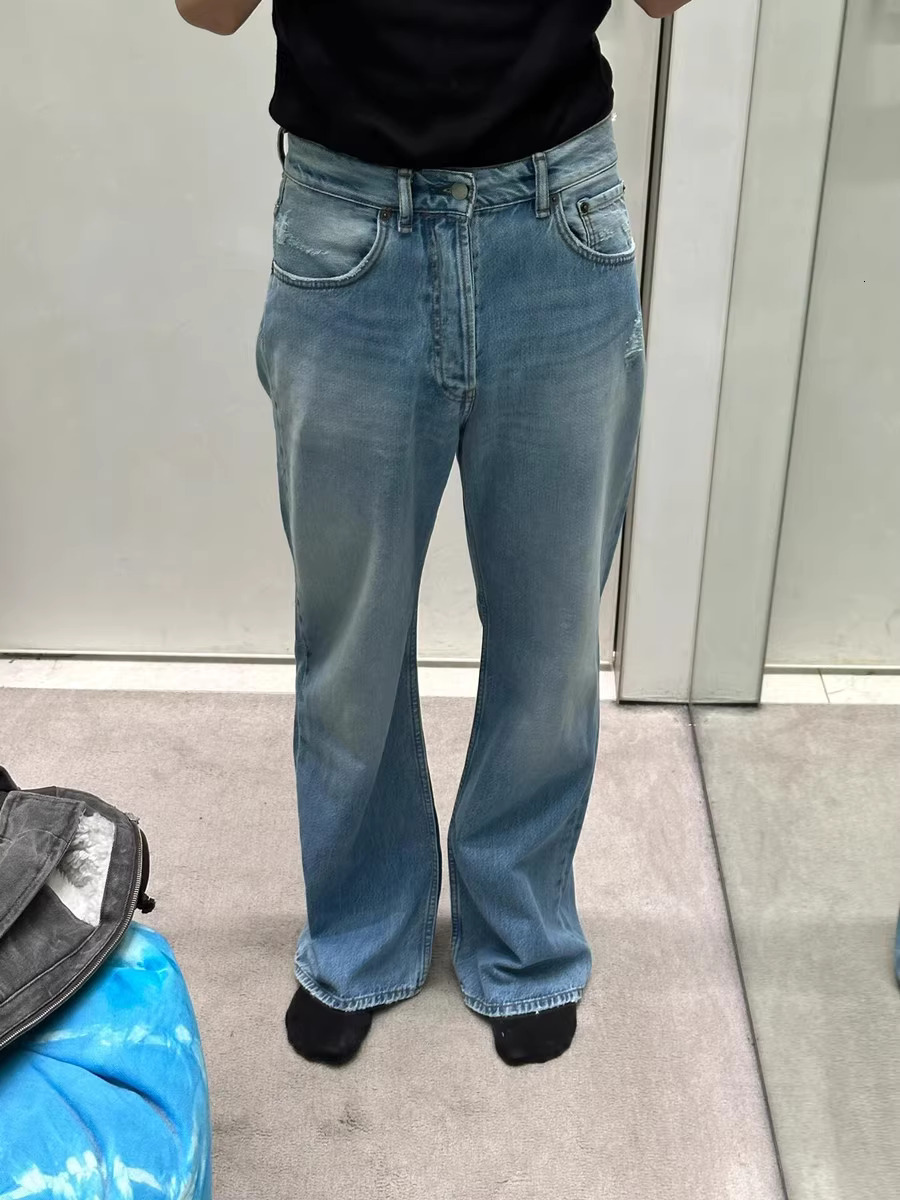 Men's Jeans 2021M vintage mid high waist commuting jeans