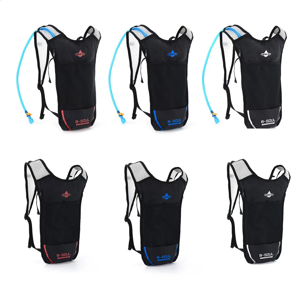 B-SOUL 5L Bicycle Backpack Outdoor Sports Cycling Camping Water Bags Storage Hydration Pocket Backpack Hiking Bike Riding Pack 250114