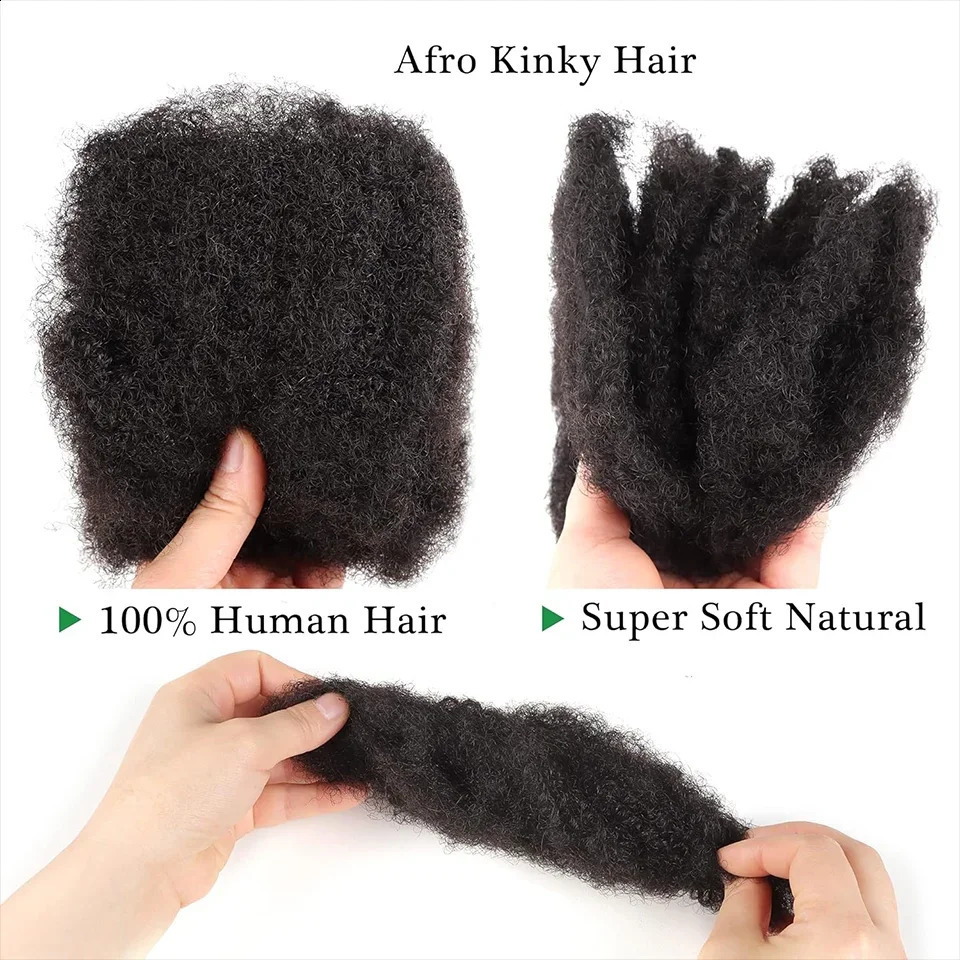 Brazilian Remy Hair Afro kinky Curly Bulk Human Hair For Braiding 1 Bundle 30g/pc Natural Color Braids Hair No Weft 240117