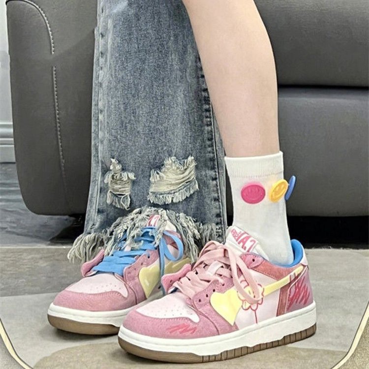 New hot free shipping designer shoes for womens casual shoes pink outdoor sneakers sport shoes size 35-40