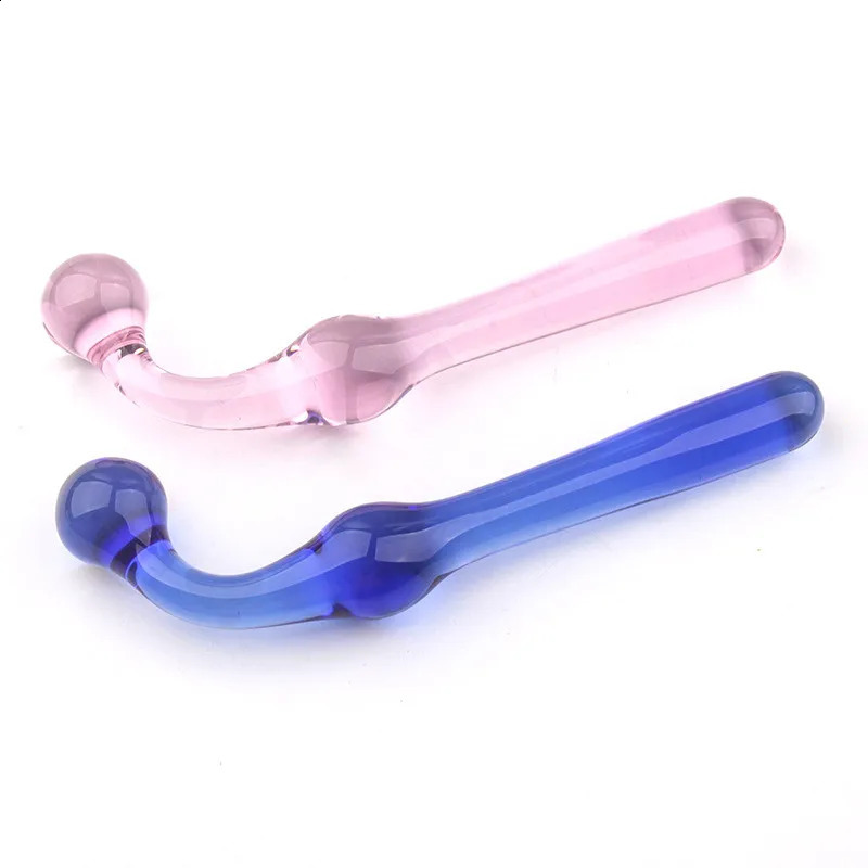 Glass Dildo Women G Spot Vagina Stimulation Anal Beads Butt Plug Prostate Massager for Gay Sex Toys 250227