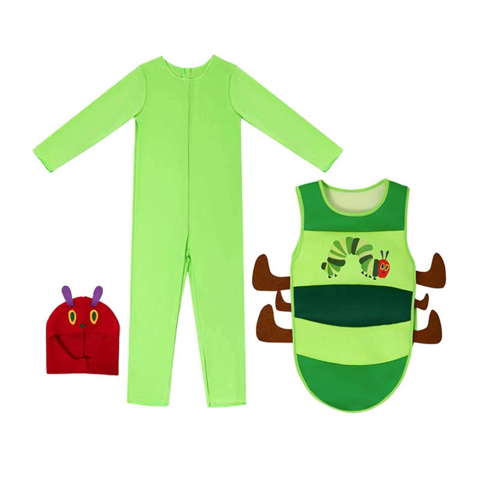 Childrens Caterpillar clothing role-playing costume set Caterpillar clothing role-playing costume Easter holiday party W250117