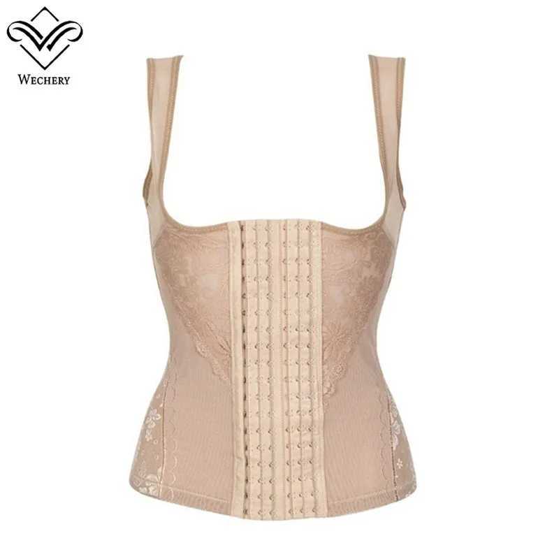 Slimming Underwear Corset Belt Body Modeling Strap Waist Trainer Seamless Shaper Top Steel Boned Fajas 6XL Reductive Girdle Black W250120