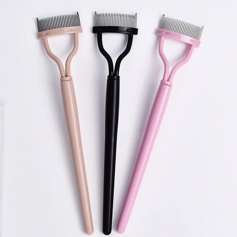 Eyelash Separator Metal Teeth Straight Curler Beauty Makeup Stainless Brush Comb Mascara Curl Tool 250115