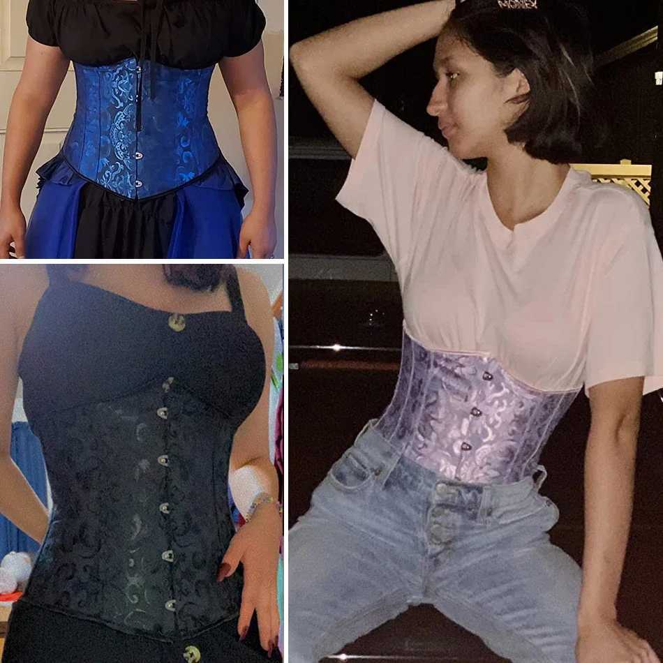 Sexy Corset Top Womens Waist Trainer Gothic Corset Womens Underwear Binding Clothing Faja Body Shape Underwear Blusas Underwear W250120