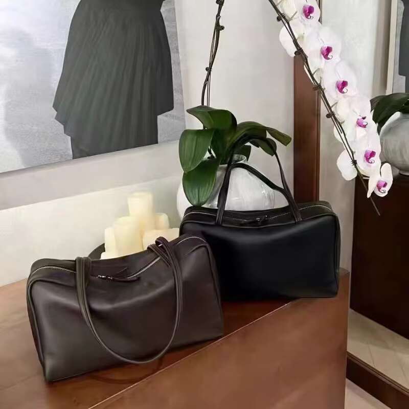 Square Tote Bags For Women Brand Design Solid Color Elegant Commuting Shoulder Large Capacity Handbags 2025 Pillow Bag