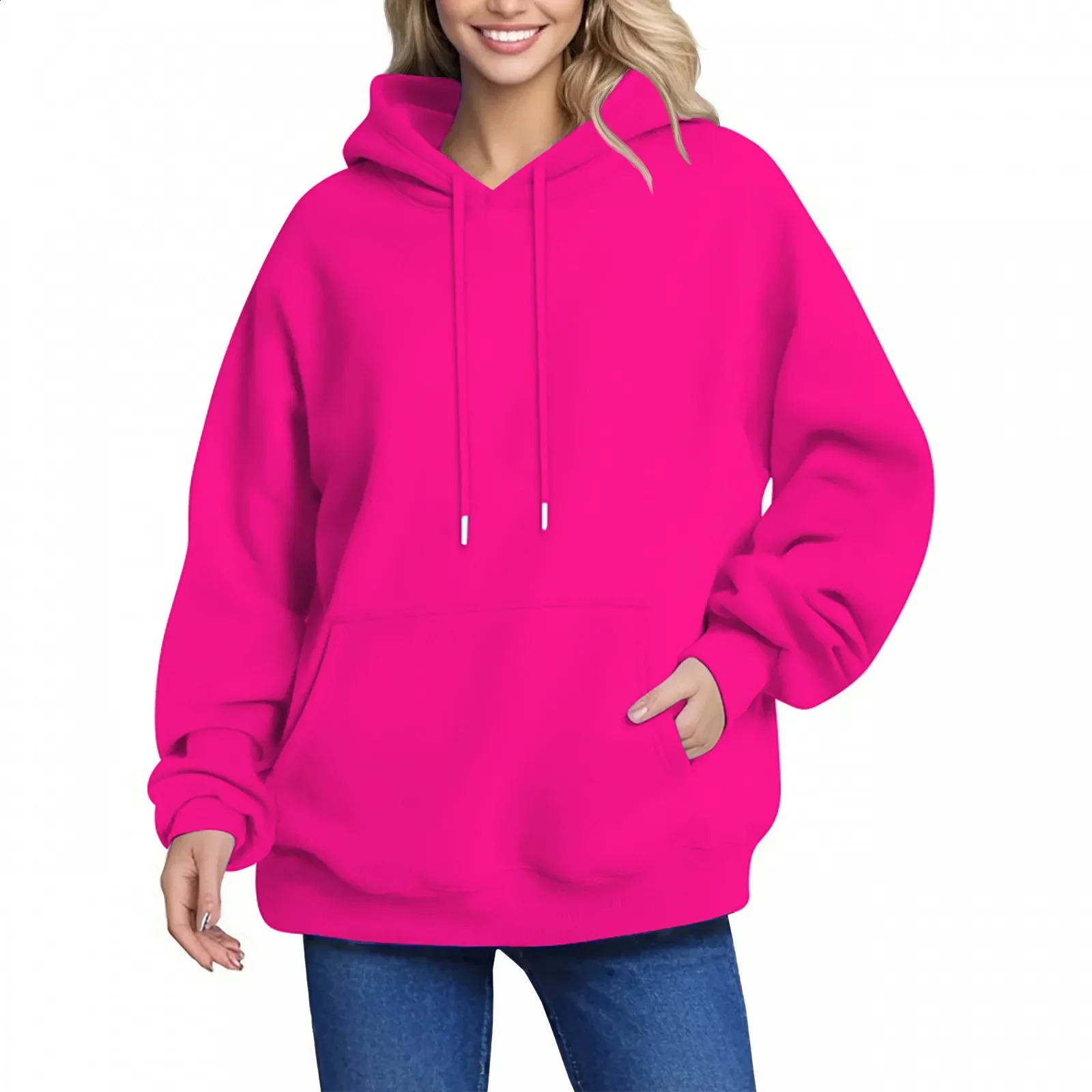 Plain Fleece Hoodies Unisex Wholesale Fashion Pullover Womens hooded sweatshirt Women Blank Hooded Sweatshirt For 250122