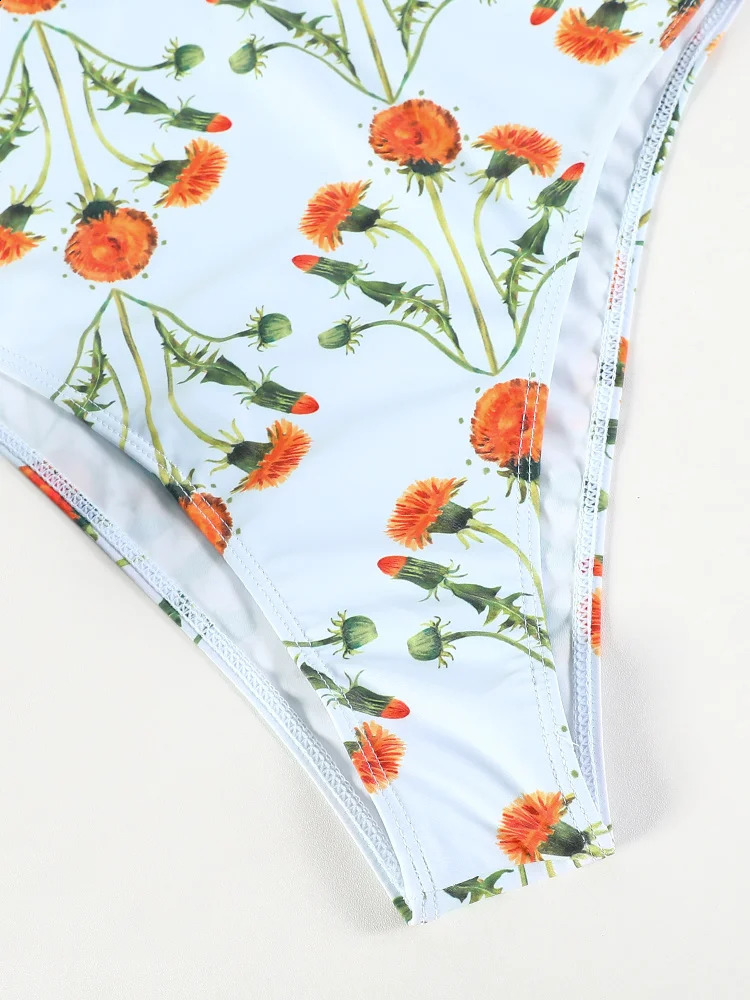 Miyouj Printed Bikini Set Sexy Swimwear String Bikinis Push Up Swimsuit Womens Bathisuits Two Piece Suit Bandage Swimsuits 250109