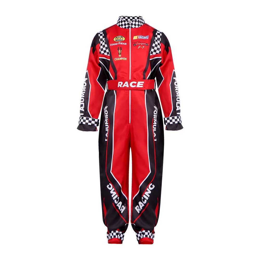 Boy Racer Cosplay Costume Red Classic One-Piece Training Racing Uniform Suit For Children Halloween Karting Jersey Clothes Adult W250117