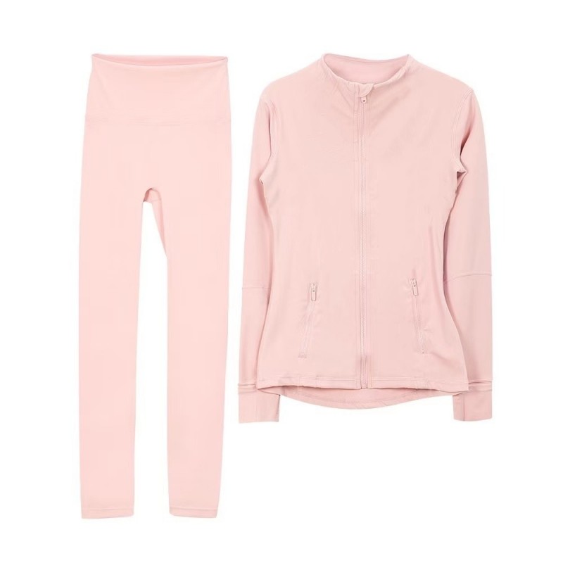 Workout set Women Yoga Sets jackets shorts leggings Push Fiess sets High Waist Sports Jackets Zip Up Coat Elastic Sportswear Outfits Pants GymLuxury Y