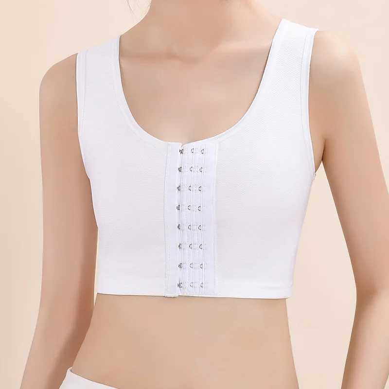 OWEQ Summer Women Flat Chest Binder No Padded Breathable Mesh Underwear Tomboy Vest Corset Female Stretch Lesbian Binder Shaper W250120