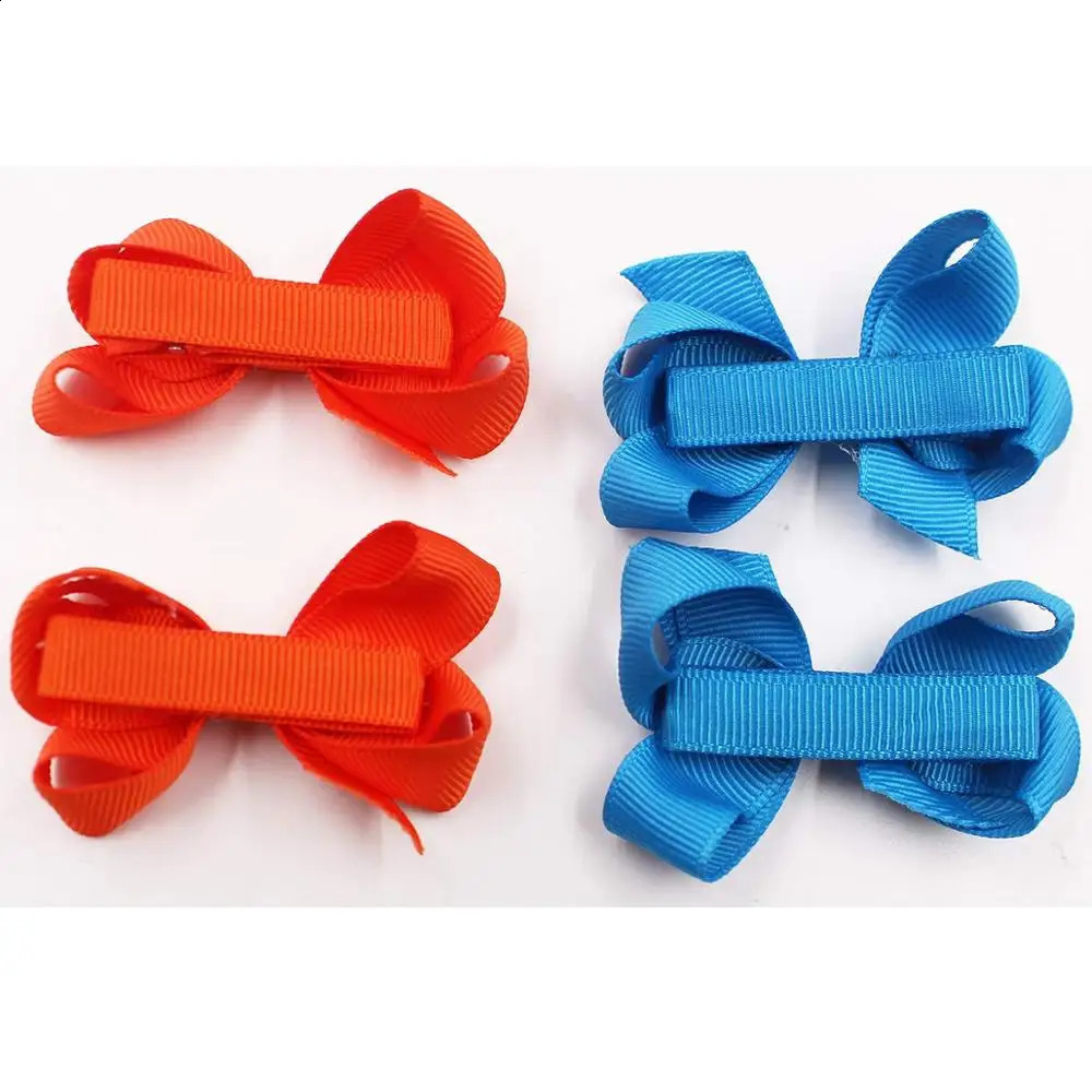 40/50PCS 2Inch Baby Girls Hair Bows Grosgrain Ribbon Mini Bows with Alligator Hair Clips Fully Lined for Fine Hair Infants 250120