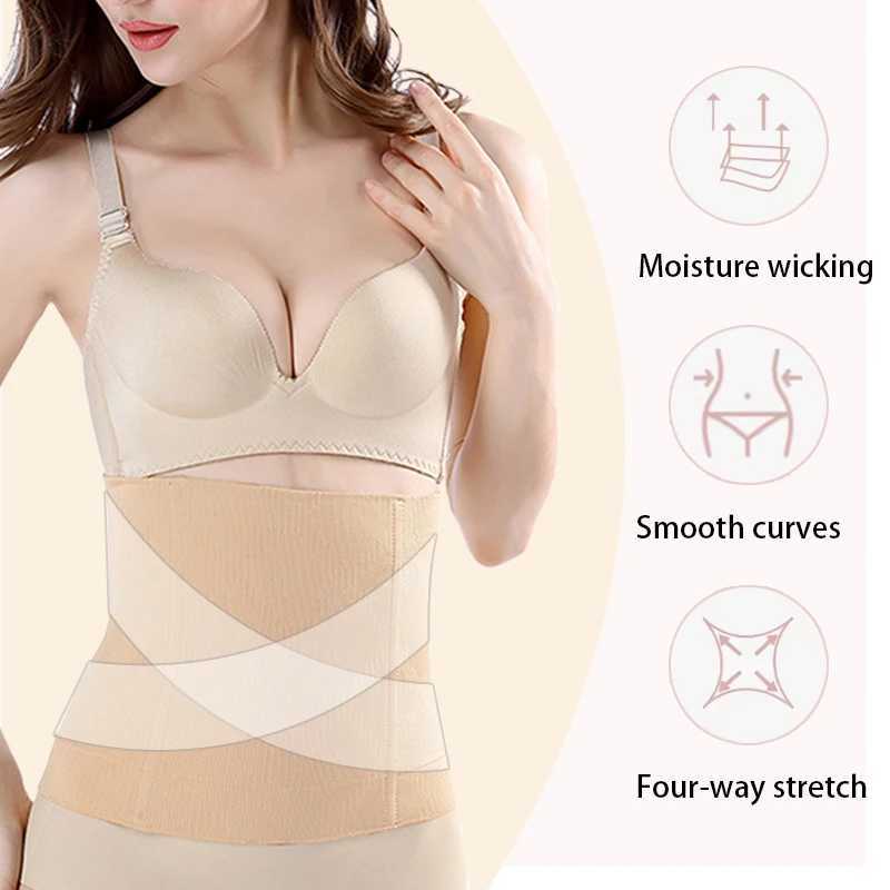 Waist Trainer Slimming Belt Women Gym Fitness Cincher Belly Control Corset Seamless Body Shaper Weight Loss Belly Waist Wrap W250120