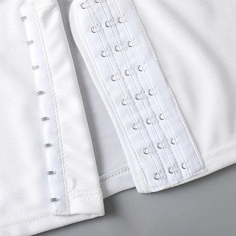 OWEQ Summer Women Flat Chest Binder No Padded Breathable Mesh Underwear Tomboy Vest Corset Female Stretch Lesbian Binder Shaper W250120