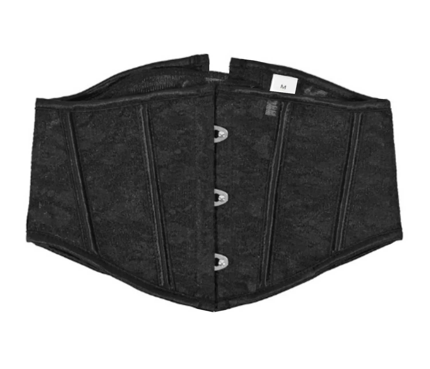Womens Short Gothic Corset Lace Bustiers Corsets Underbust Steel Bone Waist Trainer Corset Slimming Waist Belt Modeling Strap W250120
