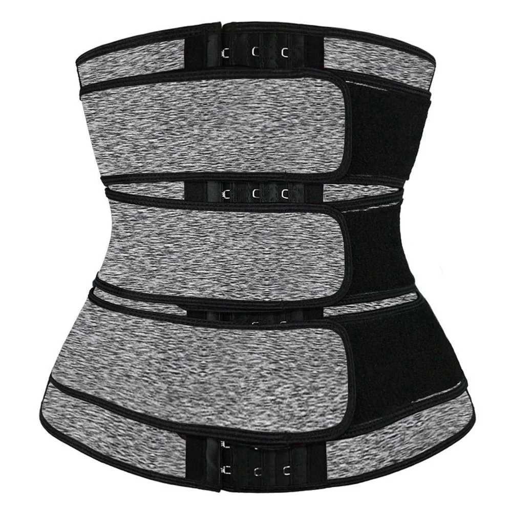 YBFDO Womens Waist Trainer Tight corset Trimming Belt Used for Weight Loss Sweating Body Shaping Abdominal Wrinkles Sports Girls Fat Burner Belt W2501