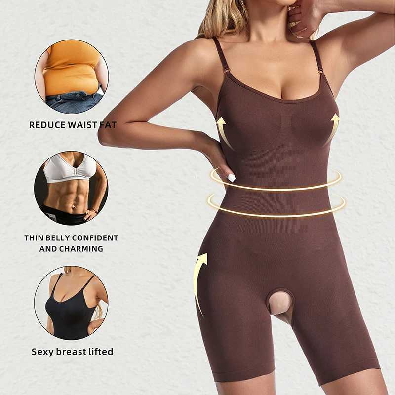 Womens tight fitting clothing abdominal control full body shaping weight loss sheath hip lifting upward push slimming abdominal plastic corset W250120
