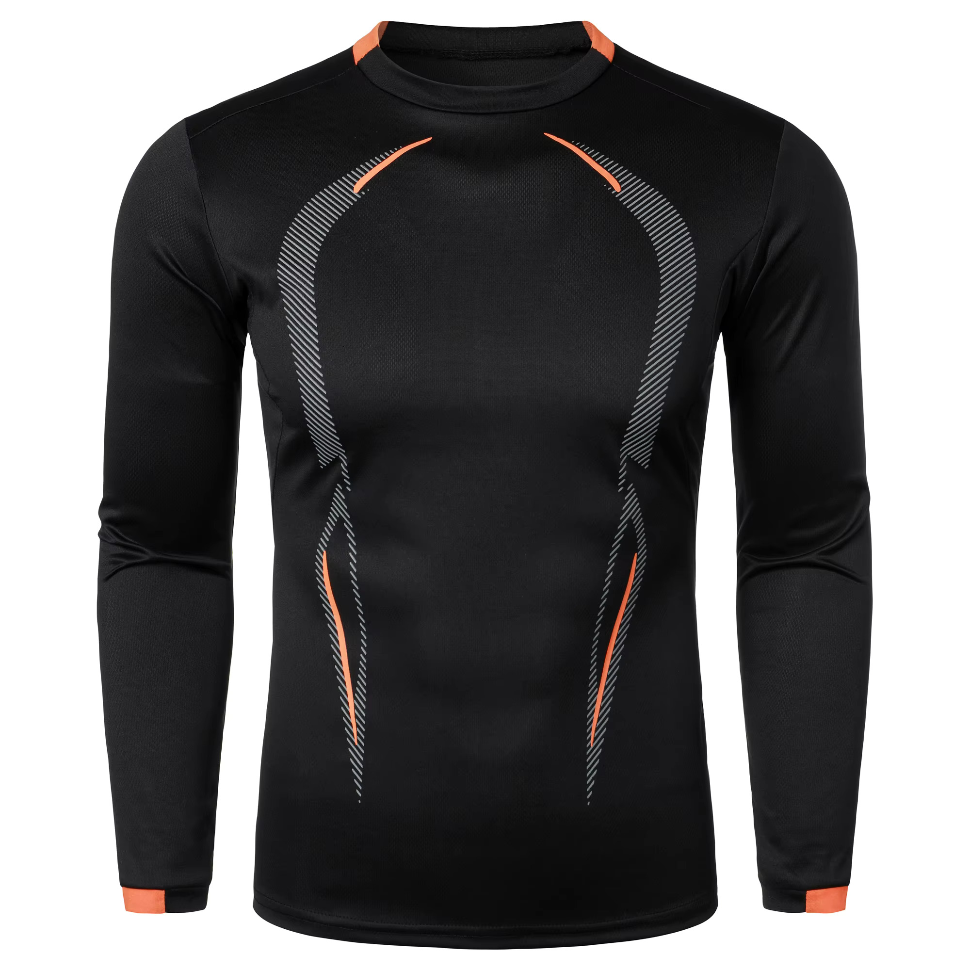 Summer Lockdown Training Designer T-shirt Breathable Short Quick Drying Clothes Men's Sports Fashion Long Sleeved T-shirt