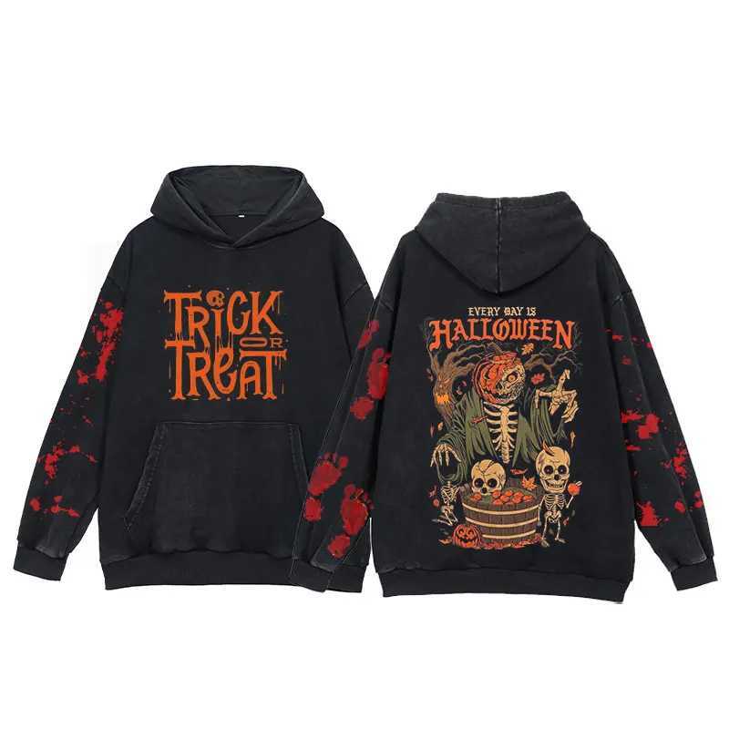 Terrifier 2 Hoodie Horror Movie Halloween Pullover Print Hoodie Kids Men Hooded Sweatshirt Autumn Long Sleeve Tops Hip Hop Y2k W250117