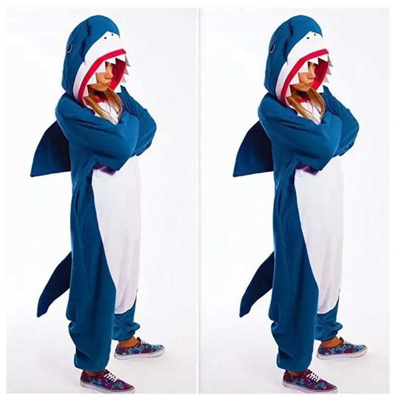 New adult childrens shark costume Halloween party adult shark cos costume kindergarten school activity stage performance W250117