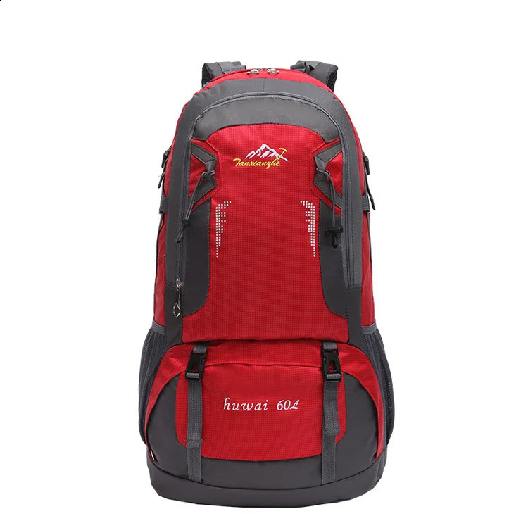 60L Waterproof Climbing Backpack Rucksack Travel Packs Outdoor Sports Bag Hiking Camping Women Trekking for Male 250121