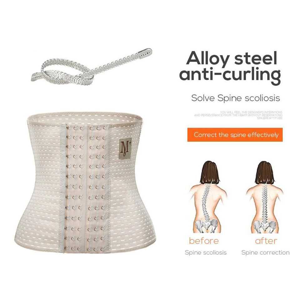 Waist Trainer Binding Shape Model Shoulder Strap Tight corset Weight Loss Belt Underwear Shaper Shape Faja Weight Loss Belt Abdominal Female W250120