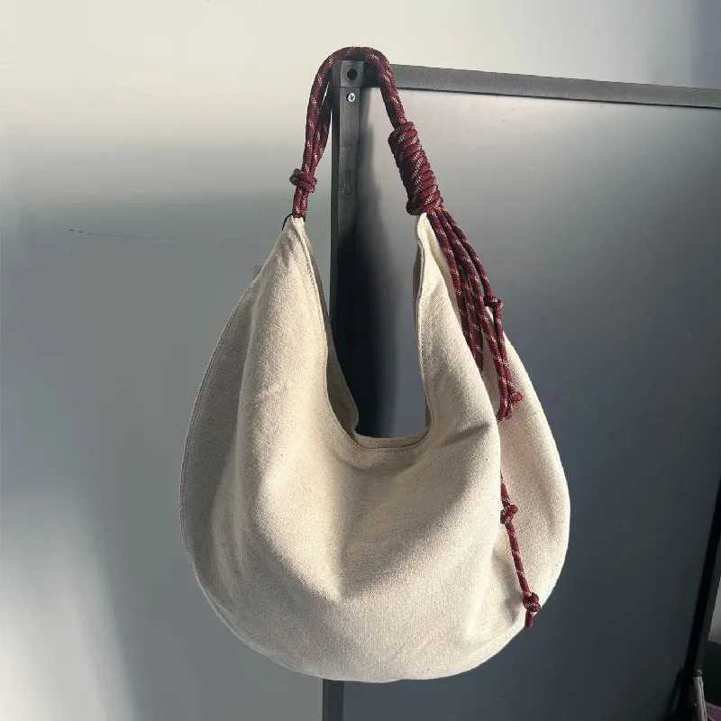 Women Shoulder Crossbody Bag Canvas Tote Messenger Bag for Student Ladies Hand Bags Female Handbag Feminina Bag T250118