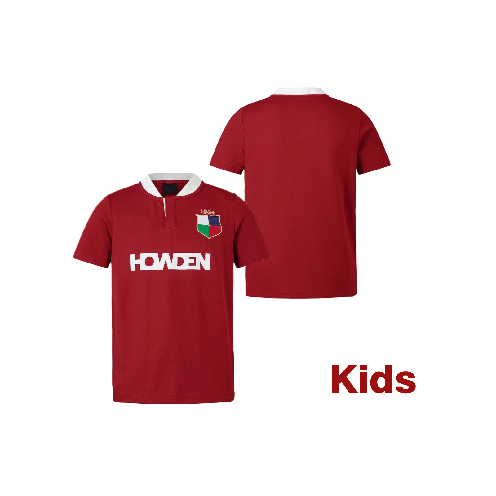 2025 Best Quality British&Irish Lions Kids Replica Home Rugby Jersey Irish Shirts Size:16-26
