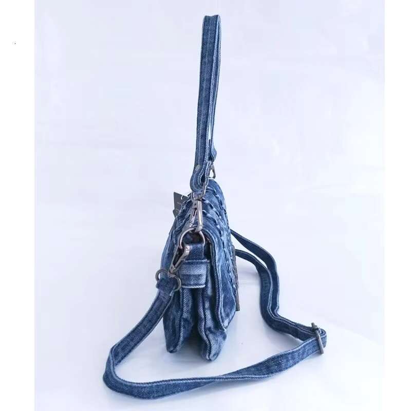 Ipinee Brand New Retro Women Messenger Bags Shoulder High Quality Denim Tote Bag Small Clutch Handbags