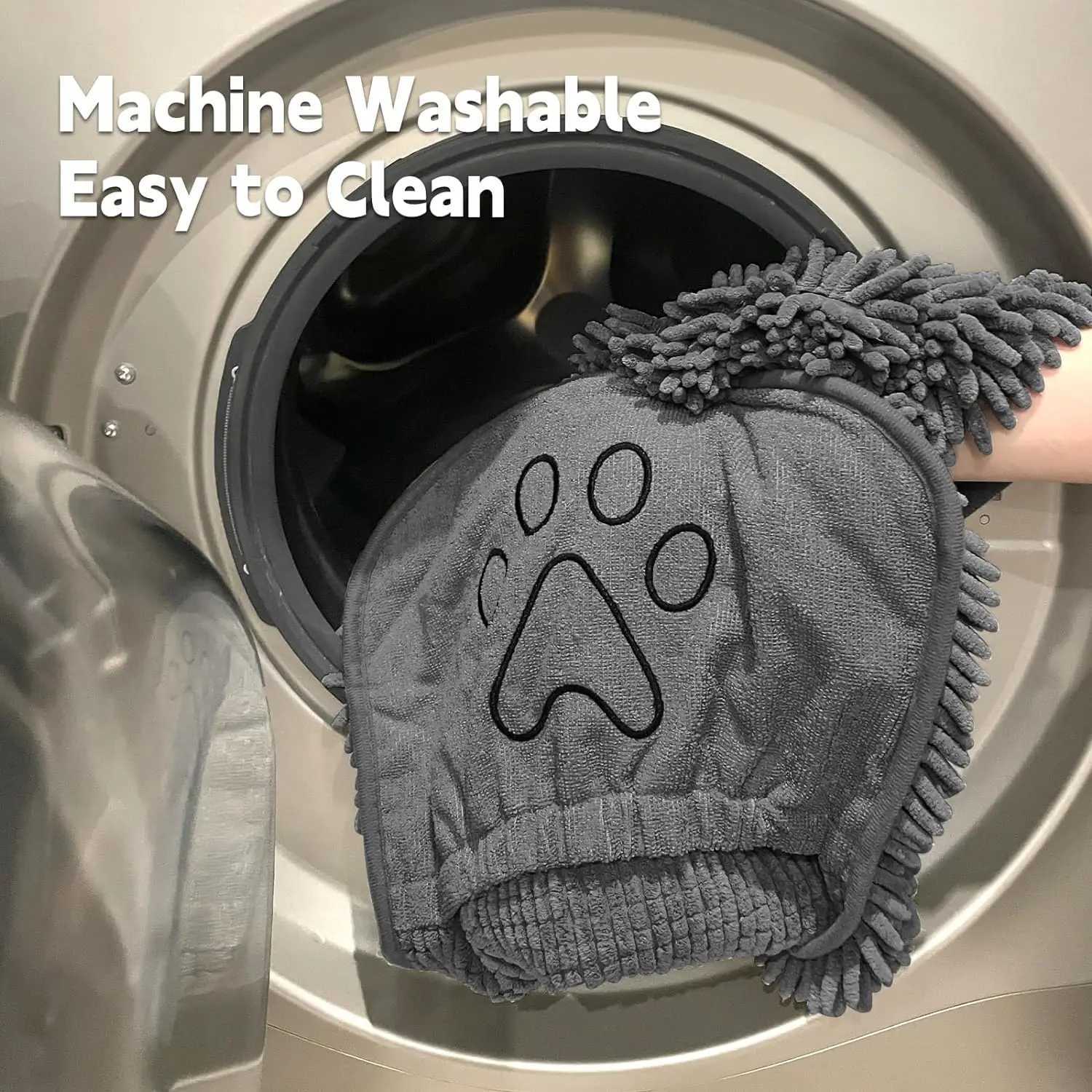Large Dog Shammy Towel Ultra Absorbent Durable For Dogs Cats All Breeds Quick Drying Bath Towels Of Hand Pockets Indoor Outdoor M250118