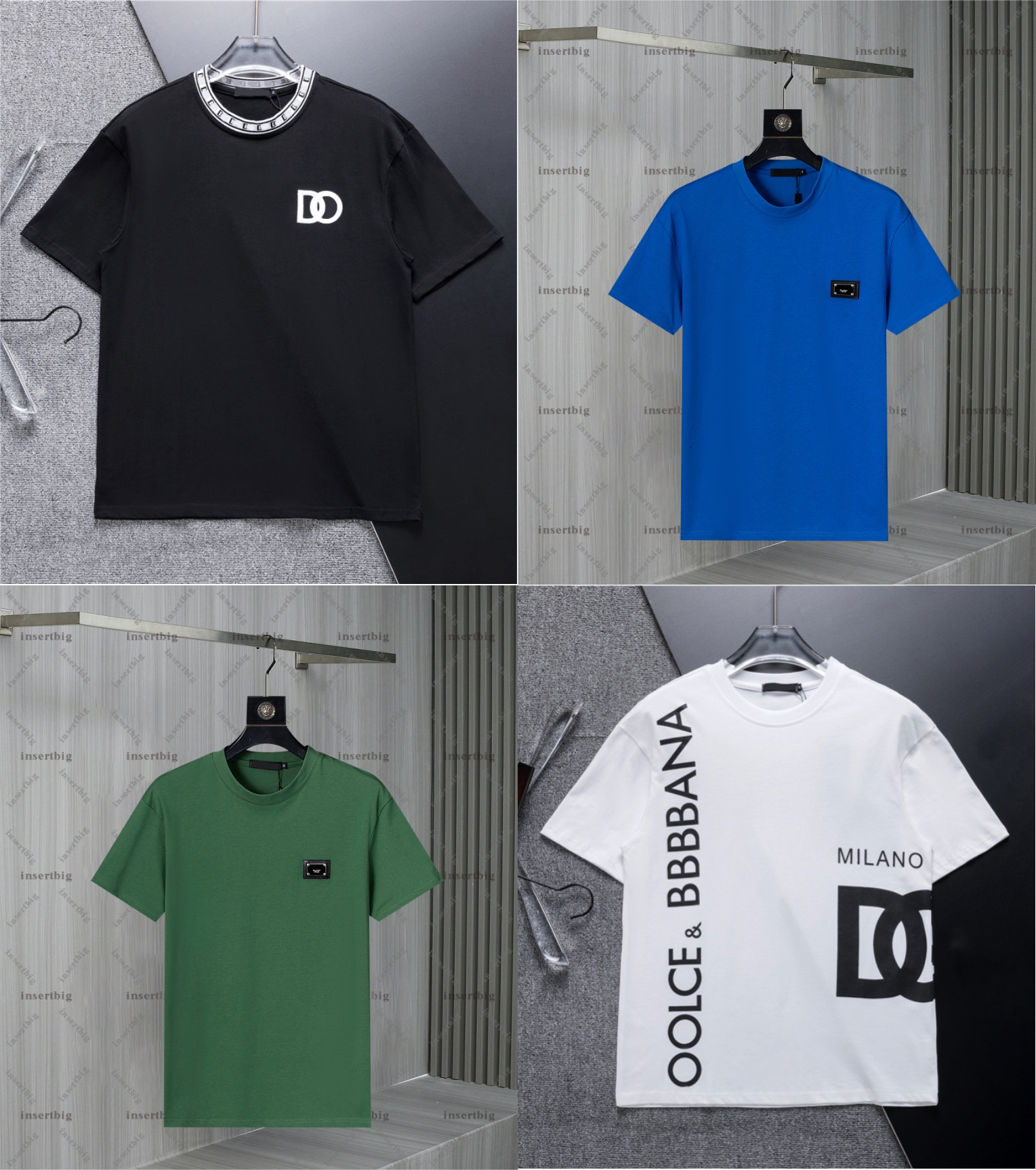 Summer new designer mens T shirt letter printed cotton casual mens Tshirt streetwear