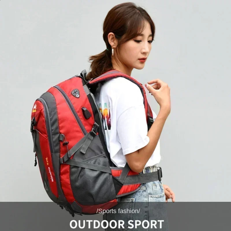 Weysfor 40L Waterproof Men Backpack Travel Pack Sports Bag Outdoor Mountaineering Hiking Climbing Camping for Male 250121