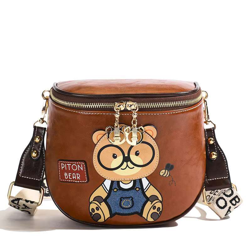 Beibaobao 2024 New Single Shoulder Crossbody Large Capacity Versatile Casual Women's Chest Bag Handbag